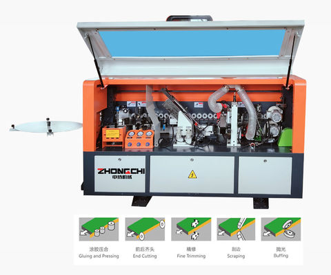 kopen 5 Functie Auto Edge Bander Machine Met Eind Trimming online vervaardiging